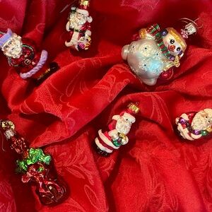 Festive Christmas Ornaments Set